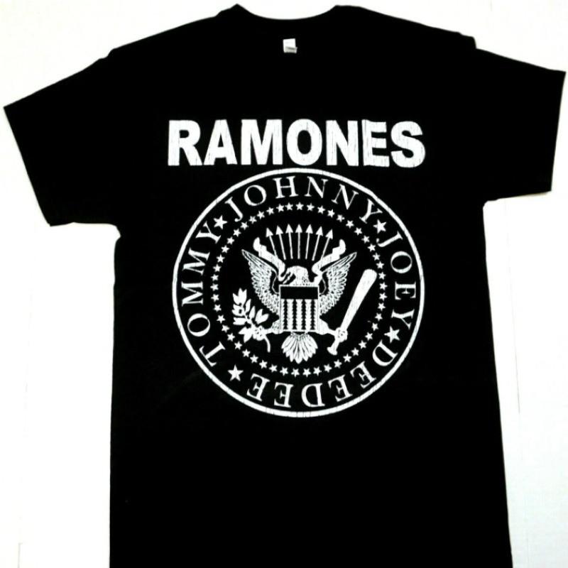 Ramones Distressed Punk Rock Unisex T-Shirt Vintage Band Graphic Tee Unisex T-Shirt S