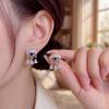 Fashionable Evil Eye Stud Earrings: 925 Silver, High-End Luxury, Three Pairs per Card.