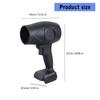 Handheld Car Hair Dryer Cleaning Violent Air Guns Jet Fan Electric Powerful Snow Removal Dryer 70M Turbines Hair Dryer