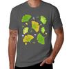 Dance of the leaves of Ginkgo TShirt Basic Short Sleeve TShirt for Unisex