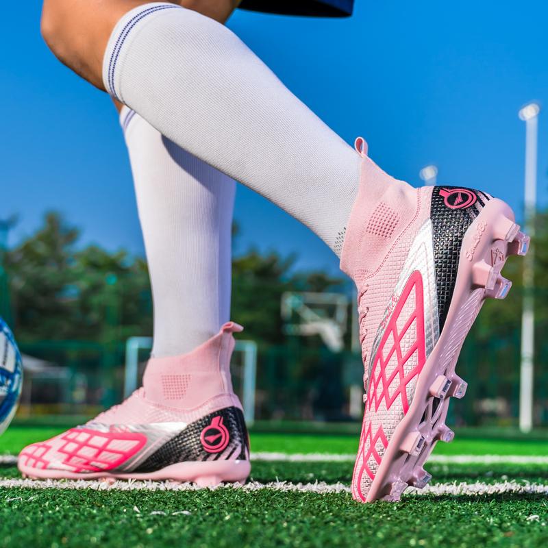 Football Shoes Men Top Quality Society Outdoor Soccer Shoes Ultralight TF/FG Non Slip Sneaker Casual Comfortable Football Boots