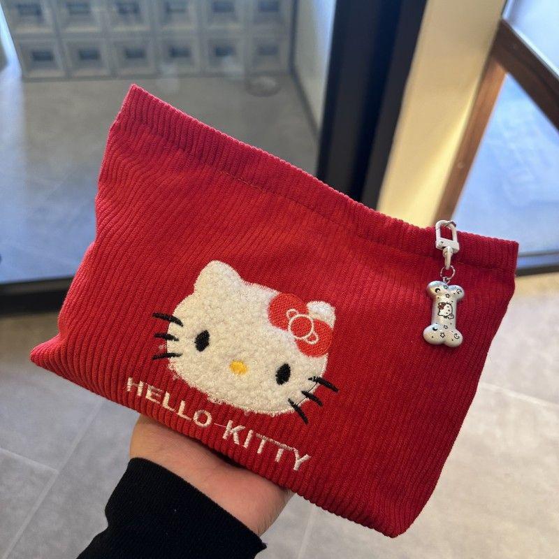 

Cartoon Cute Cosmetic Bag Kawaii Anime Cosmetic Bag Large Capacity Storage Bag Portable Travel Washing Bag Birthday Gifts 1pc