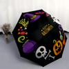 1pc Halloween Party Decorations Umbrella with Plastic Handle,Suitable for All Seasons Home Travel Outdoor UmbrellaDD990