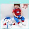 Adorable Reborn Toddler Boy Soft Silicone Bebe Doll Toy For Girls Birthday Gift