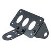 Side Mount License Plate Bracket Iron Construction Retro Number Plate Frame for Motorcycle