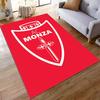 Red AC Monza Shield Design suitable as a non-slip mat for the living room or bedroom sofa