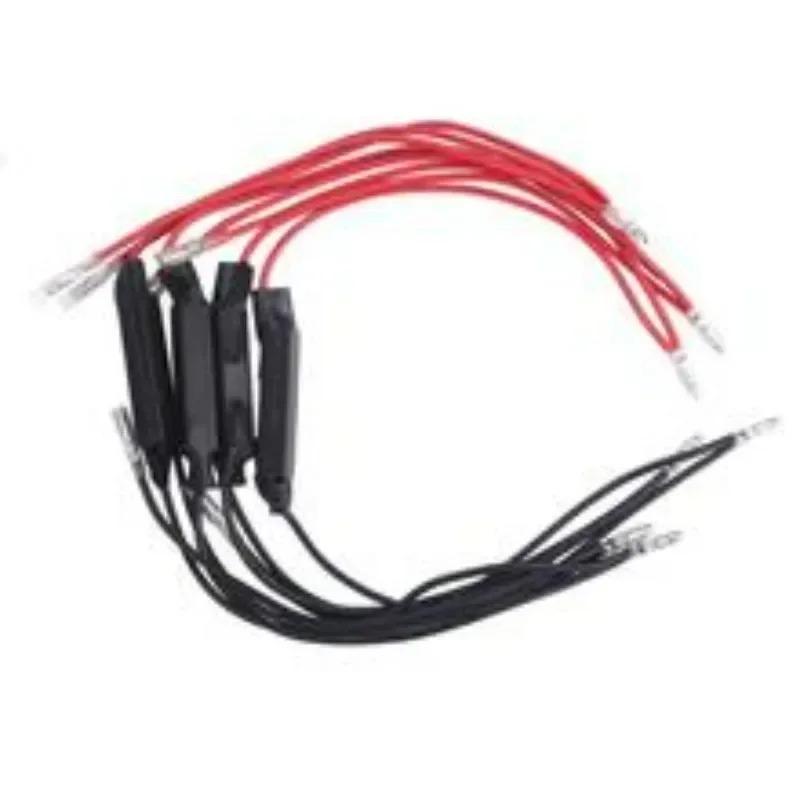Universal for Motorcycle Flasher Turn Signal Indicator Resistor Adapter - Fix No Flash or Fast Flash Issues LED 12V New