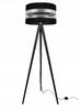 Loft Tripod Floor Lamp Chrome Lampshade Led Selection
