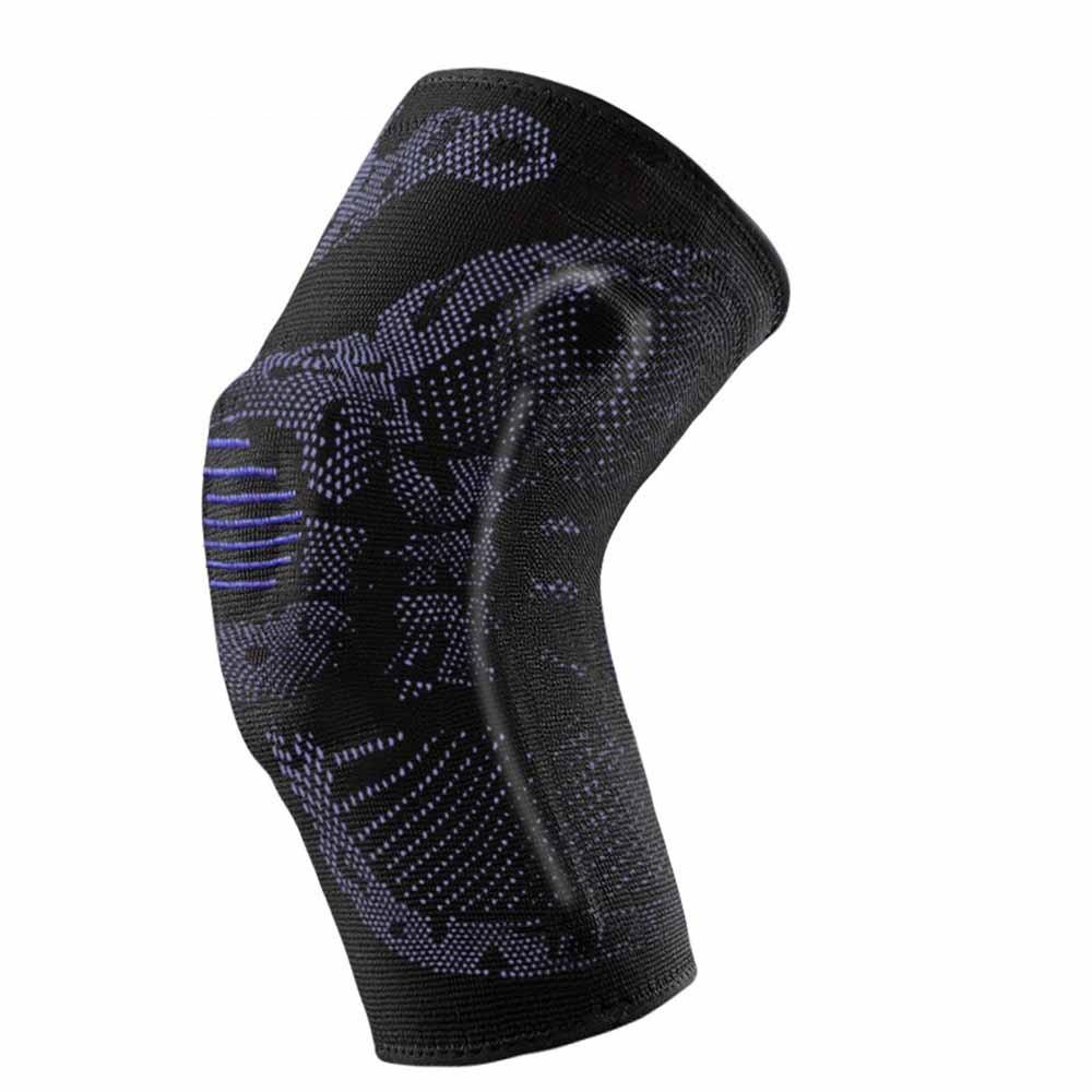 

Knee Joint Protection Knee Sleeves Breathable Knee Pad Sport Knee Brace Sports Running M чёрный/фиолетовый