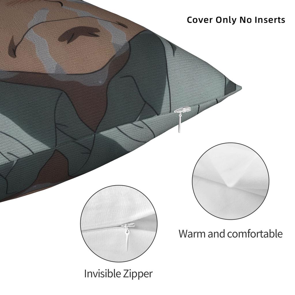 Anime Gon Pillow Case Novelty Pillow Cover Soft Pillowcases For Living Room Sofa