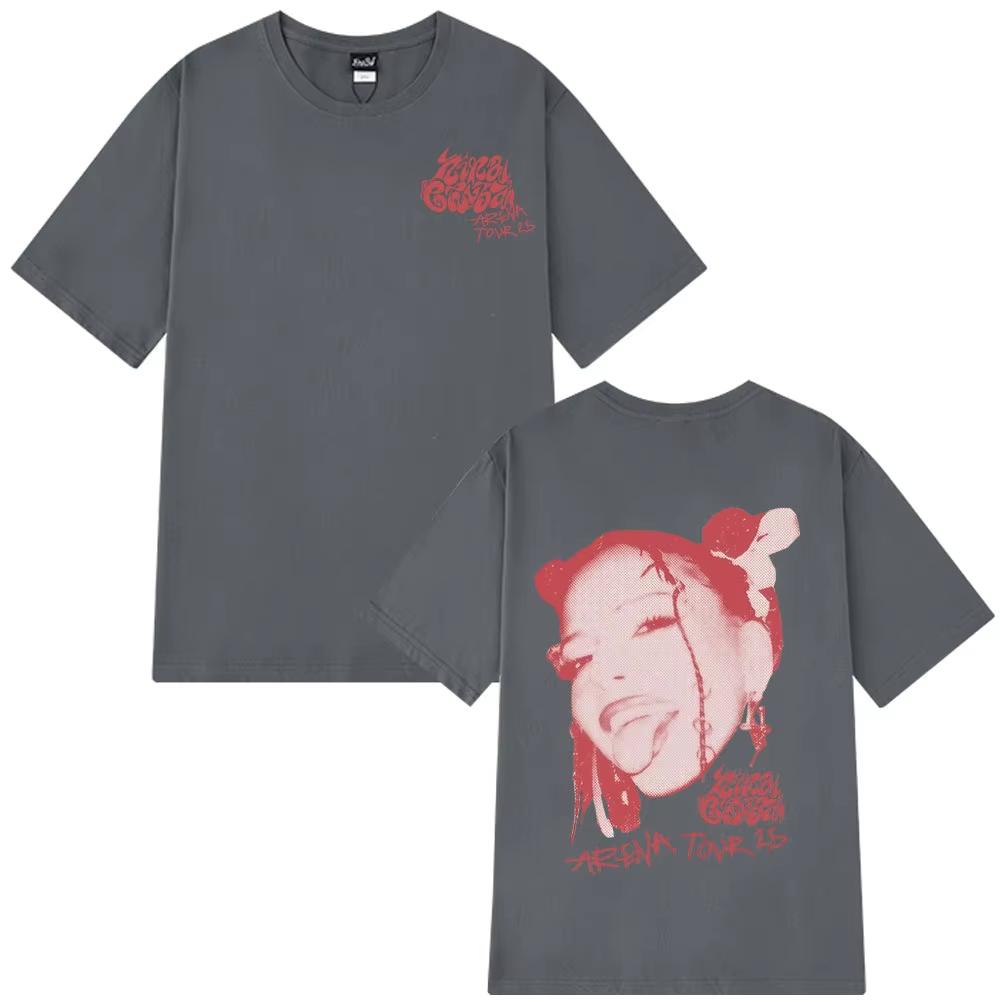 Rapper Nina Chuba Arena Tour 2025 Tee Mens Women Hip Hop Fashion Pop Music Tshirts Casual Cotton Oversized Aesthetics T Shirts