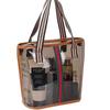 High-Capacity Waterproof Travel Toiletry Bag - Transparent and Portable