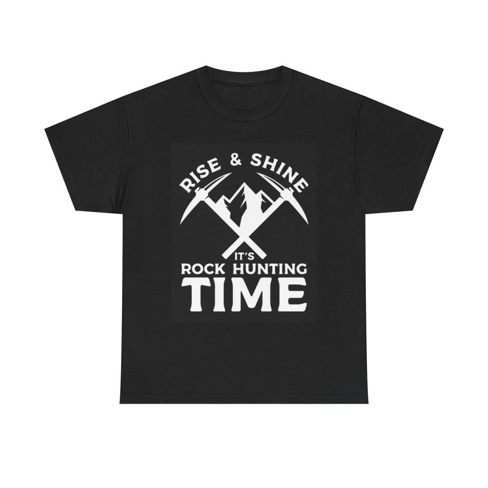 

Rock Hunting Time Graphic T Shirt Outdoors Unisex Heavy Cotton Tee Unisex T-Shirt S