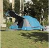 VidaXL 8-person Tunnel Blue Waterproof Family Tent