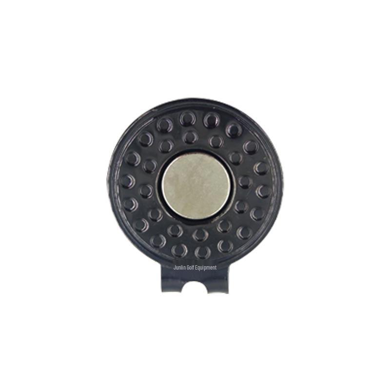 Rustproof Golf Hat Clip with Detachable Ball Marker - Durable Zinc Alloy Accessory