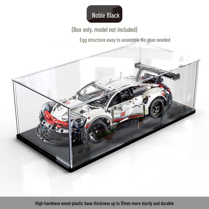 

Совместимые с Lego Строительные блоки Porsche 911 RSR - Модель гоночного спортивного автомобиля с дистанционным управлением для мальчиков, познавательная и увлекательная!