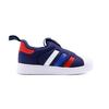 adidas Originals Superstar 360 I Comfortable Abrasion Resistant Low Top Skateboard Shoes Blue Infant And Toddler BA8043