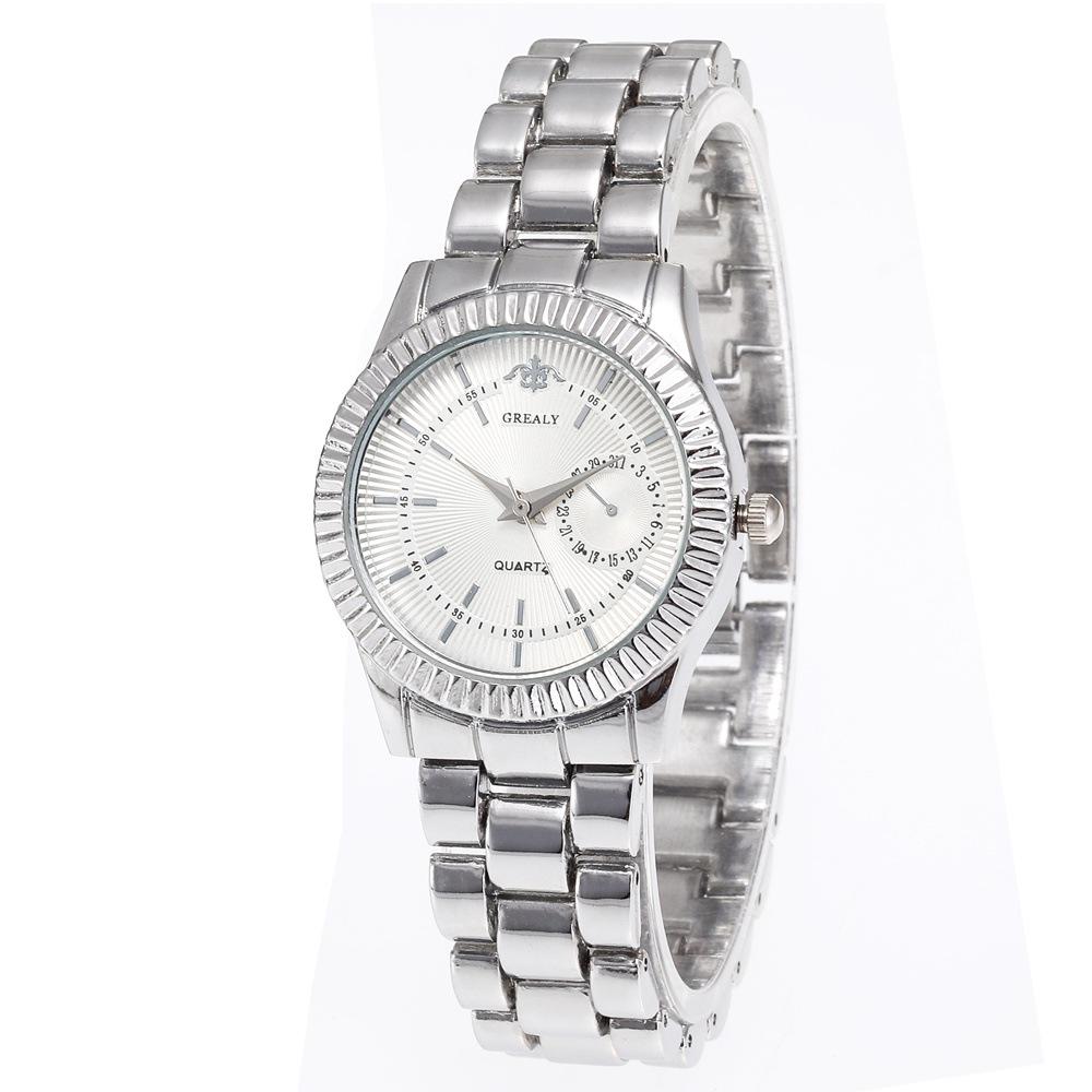 Women s  Men s Fashion Quartz Watch with Alloy Strap