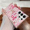 Colorful Bow Pattern Phone Case For Samsung Galaxy S26 S25 S24 S23 Ultra S22 Plus S21 S25 FE A56 A36 A26 A55 A54 A15 Clear Cover