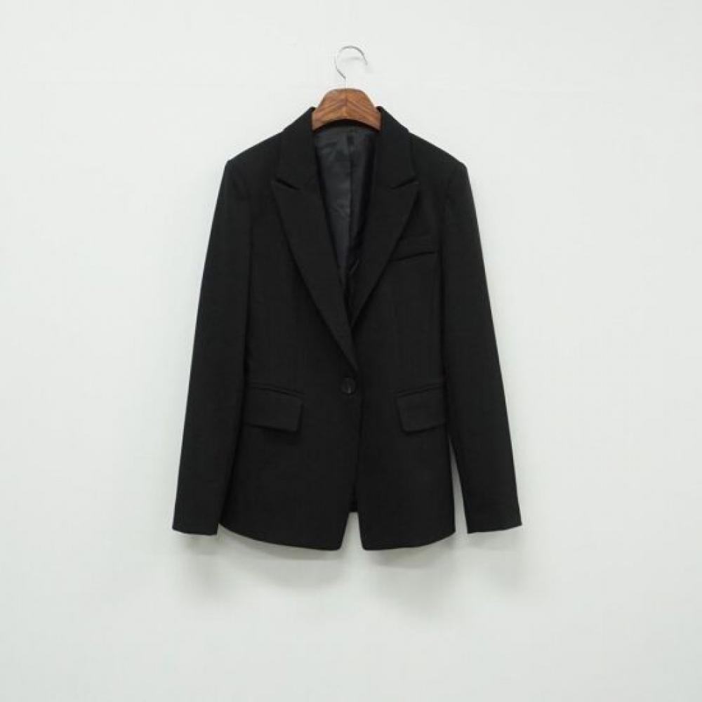 Style Latte Women Slim Span Blazer Winter Tailored Single Button Jacket