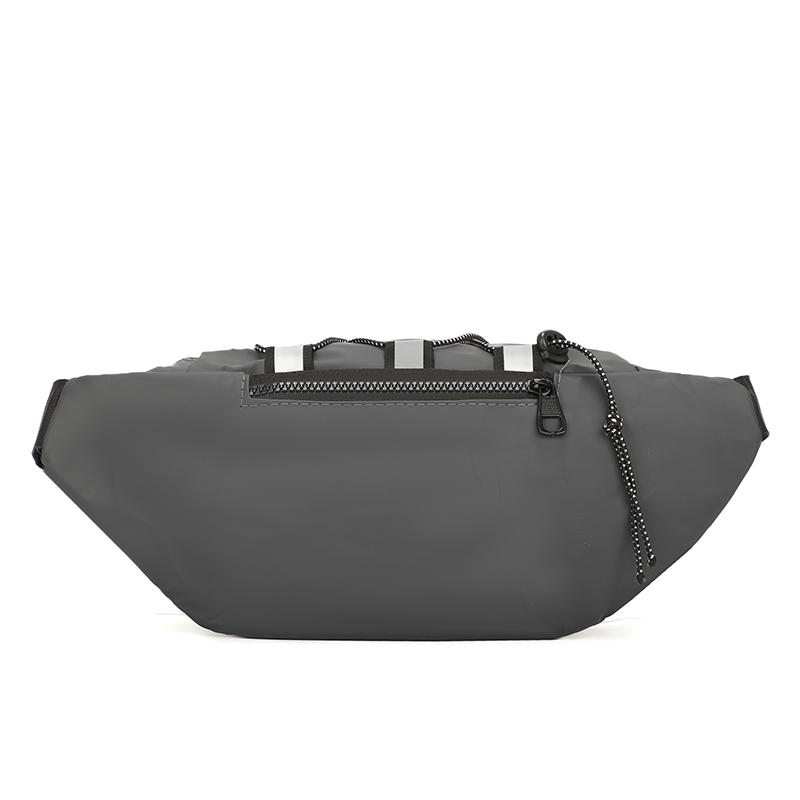 Japanese Harajuku Reflective Chest Bag Women and Men Waist Bag Collage Student Crossbody Bags Purses and Handbags