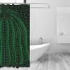 Perdea de duș Abstractă cu dovlecei Yayoi Kusama Baie Poliester Impermeabilă Perdele de baie cu cârlige
