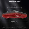 LED Tail Light Fit For 2021 2022 Can-Am Commander DPS XT MAX DPS XT 710006633 Modified Car UTV Rear Brake Stop Led Lights Lamps