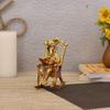 Ganesh Idol Murti for Home Decor Lord Ganesha Reading Ramayana Statue God Ganesh Ganpati Sculpture Home Office Gifts Decor