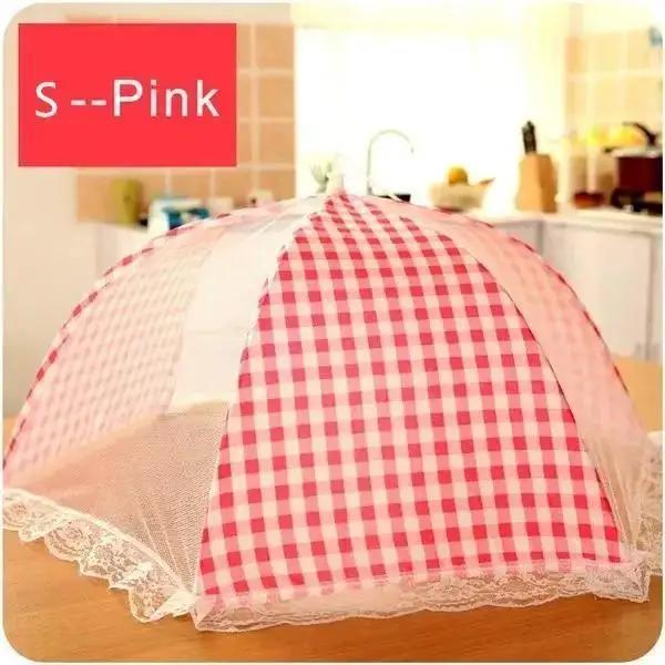 Foldable Table Food Cover Umbrella Style Anti Fly Mosquito Kitchen Cooking Tools Meal Cover Table Mesh Food Covers