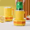 Aluminum Drink Chiller Mini Beverage Cooler, Portable Fast Cooling Cup - Aluminum Mini Drink Chiller with Yellow Duck Pattern