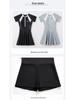 High-Waisted Slimming Women's Sporty Swim Skirt for Diving and Training