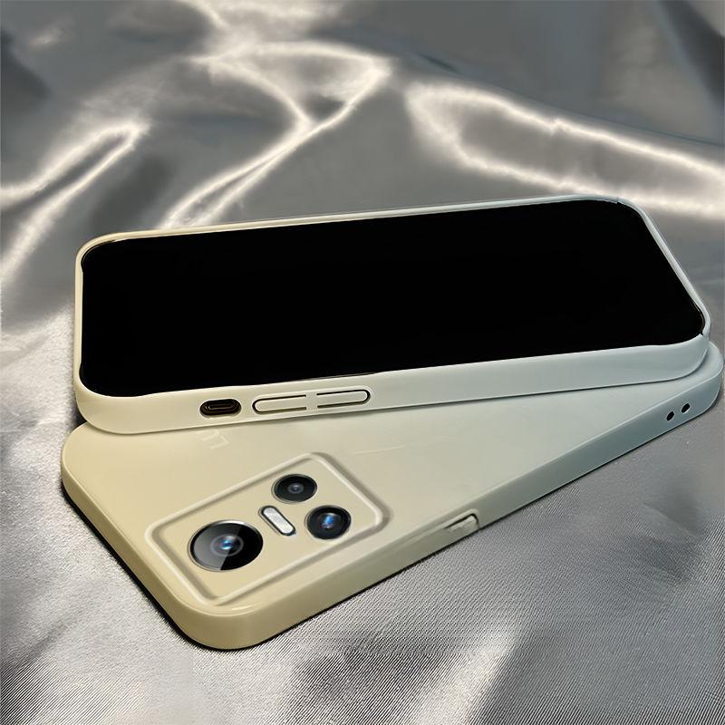 Blue Rice Gradual Change Applicable RealmeGTNeo3 Mobile Phone Case New Film All-inclusive Anti-drop Hard Case Protective Case Advanced