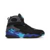 Air 8 Retro 'Aqua' 2015 (Unisex) Black / True Red-Flint Grey-Bright Concord Vintage Basketball Shoes 305381 025