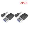 1-5Pcs Bluetooth Headset Audio Transmitter Wireless Headphone Receiver Adapter Converter for PS5 PS4 PC USB Dongle Audio Adapter