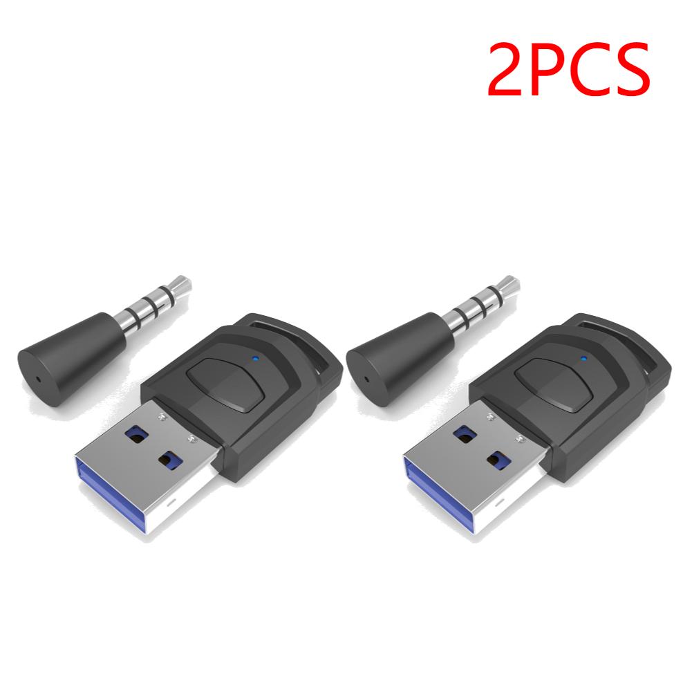 1-5Pcs Bluetooth Headset Audio Transmitter Wireless Headphone Receiver Adapter Converter for PS5 PS4 PC USB Dongle Audio Adapter