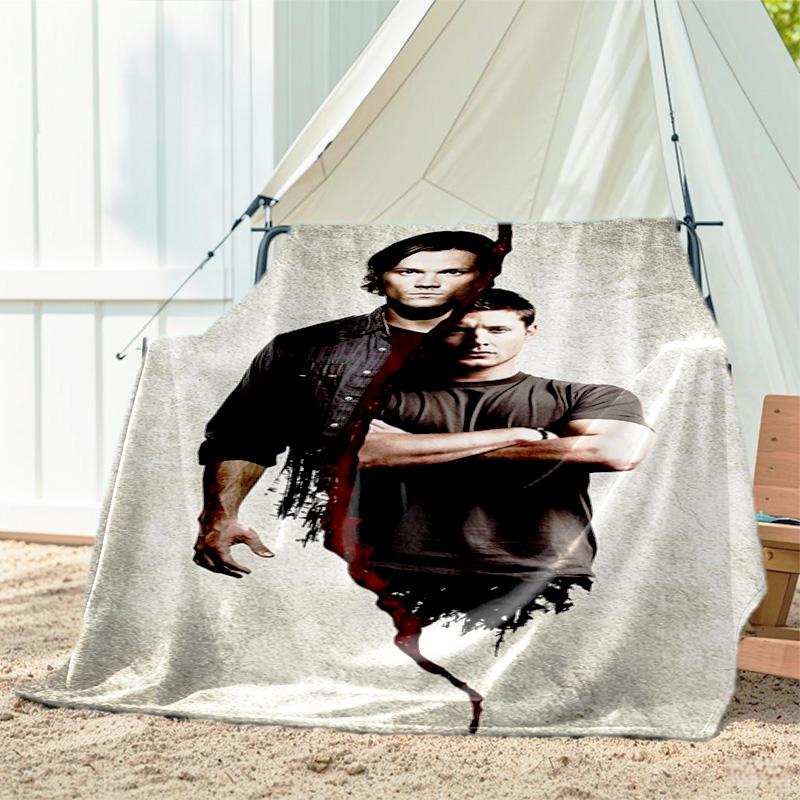 1pc supernatural blanket, all season lightweight home office outdoor nap multifunctional blanket
