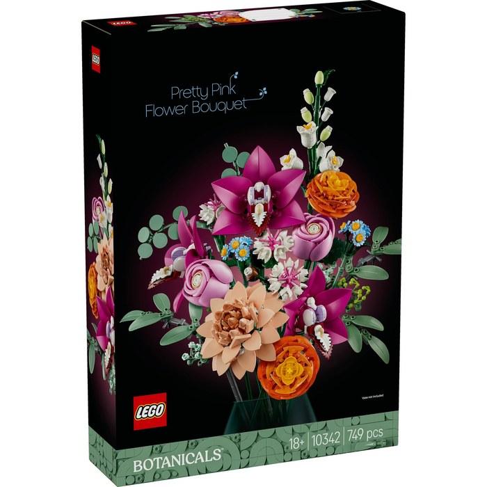 LEGO Botanical Pink Bouquet 10342, Multicolor