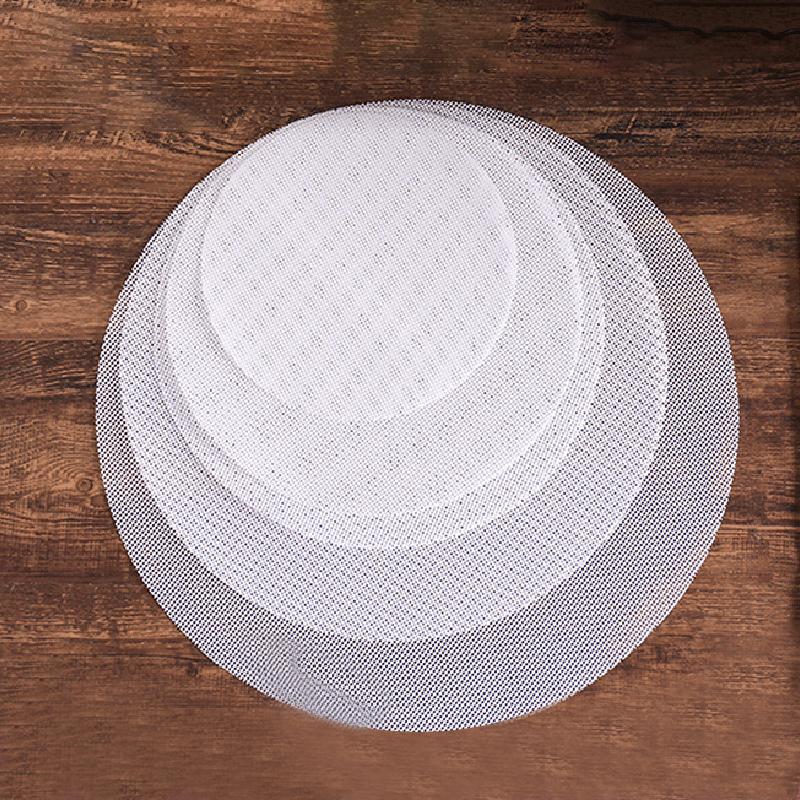 5Pcs Non-Stick Steamer Mat Dim Sum Tool Food Grade Silicone Kitchen Under Steamers Mat Cooking Accessories Eco-Friendly Cookware