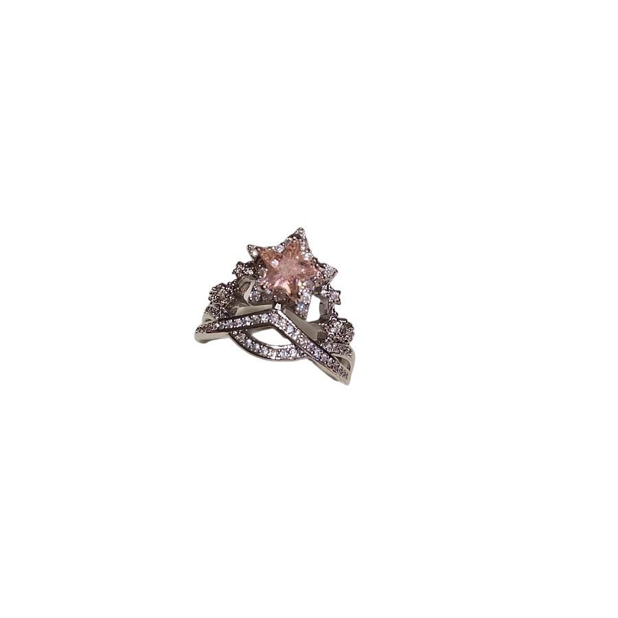 Zirkon Herz Offener Ring Für Damen Mit Zirkonia Schmuck Modeaccessoire