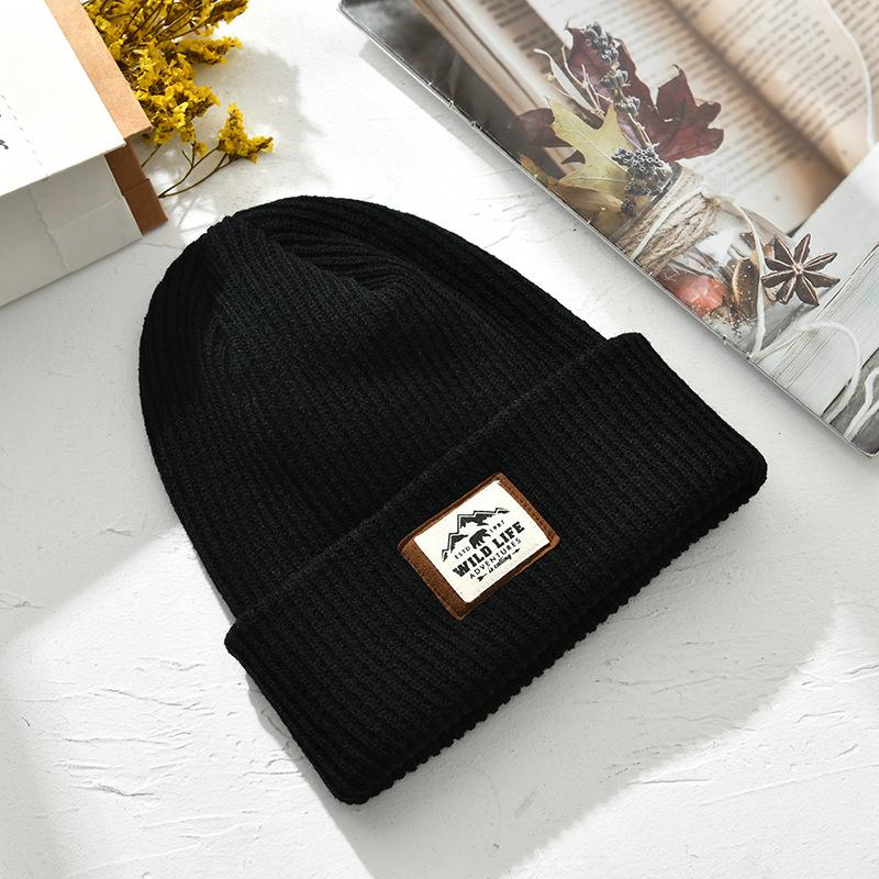 Унисекс вязаная шерстяная шапка-бини Skullies для мужчин и женщин — фото 3