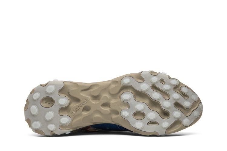 Men's Sneakers Nike React Element 87 Undercover Light Beige Chalk Light Biege Chalk/Signal Blue