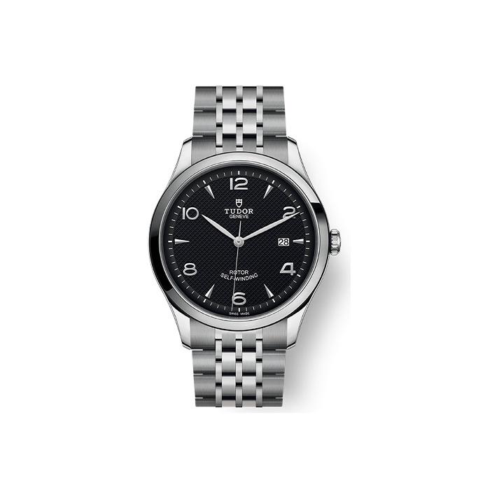 Tudor Seria 1926 Automatyczny Mechanizm Mechaniczny Wodoodporny 100 M Zegarek 41 Mm Czarna Tarcza Stalowa Koperta Stalowa Bransoleta M91650-0002