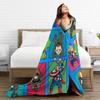 Avengerss Assembles Plush Blanket Children  Flannel Throw Blanket For Home Decor Soft Custom DIY Quality Bedspread Birthday Gift