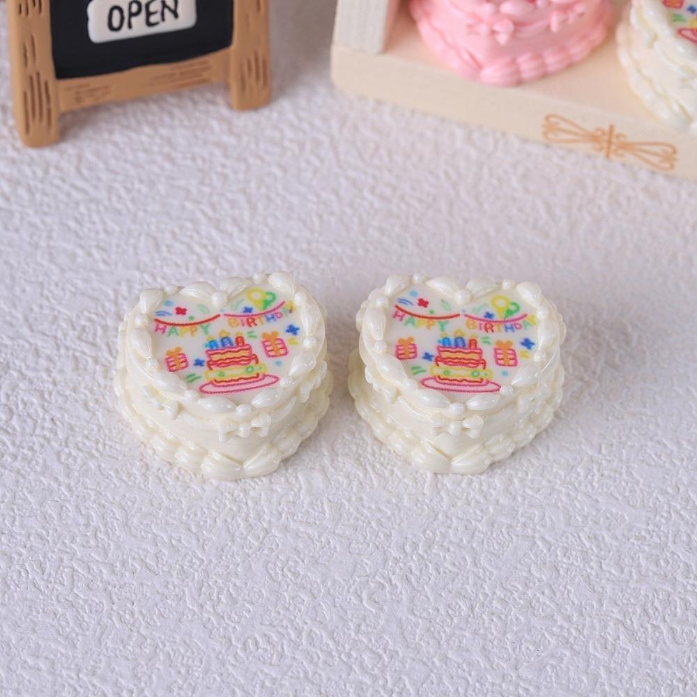 20pcs DIY Simulation Cake Handmade Miniature Food Toys Kawaii Doll Accessories  Art Supply