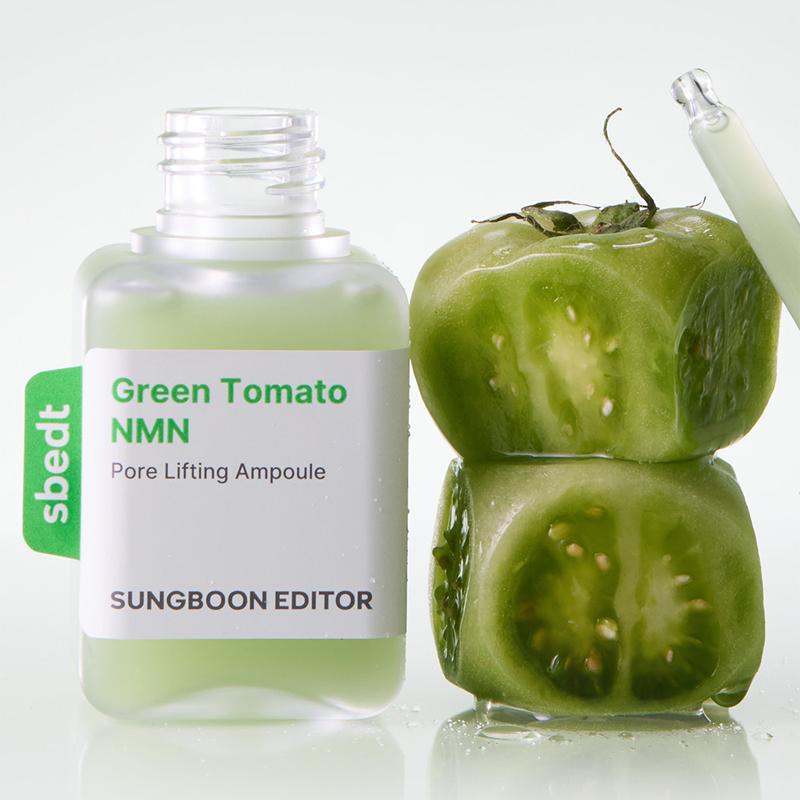 SUNGBOON EDITOR Zelené rajče NMN Póry Liftingová ampule 40 ml