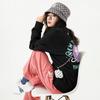 MLB Sweatshirt Fall Unisex Black 3AMTL0121-50BKS