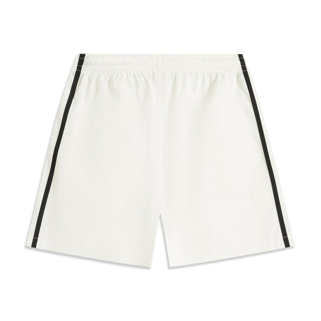 Li Ning Sports Lifestyle Series Casual Comfortable Versatile Sports Shorts Women Shorts Off-White AKSV600-2