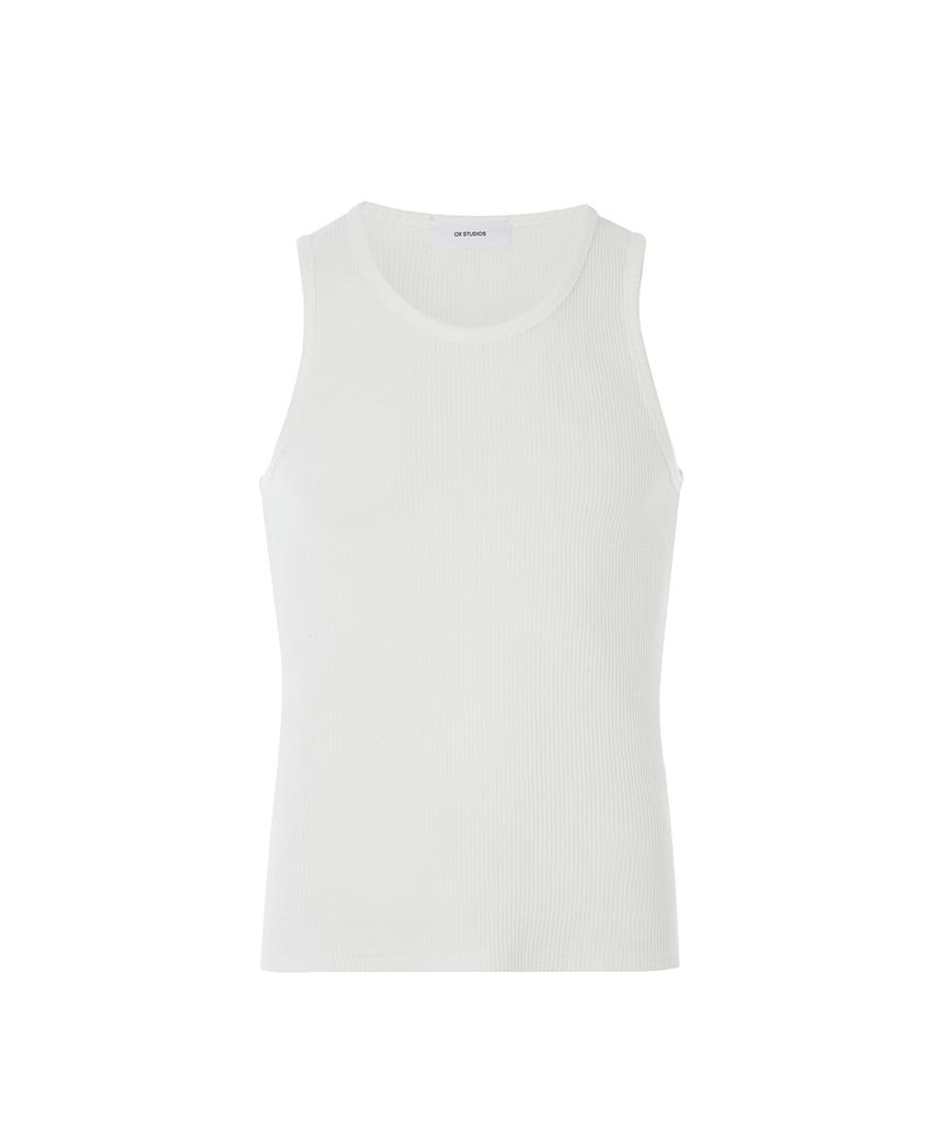 OX STUDIOS Sleeveless Top (White)