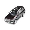 JADI Mercedes-Maybach GLS Obsidian Black/Rubellite Red LHD 1/64 Scale Model PA55304