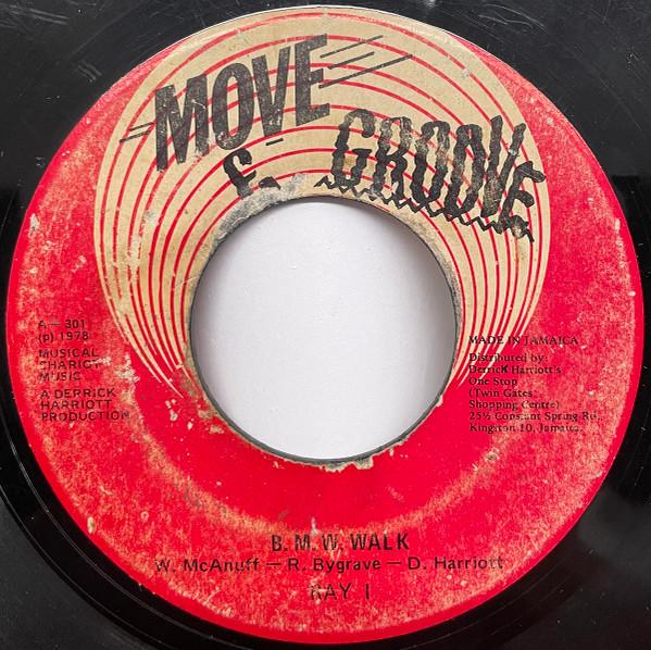 

7inch Record RAY I B.M.W. Walk 301 Move Groove 1978 Jamaica Reggae Ska Dub Used